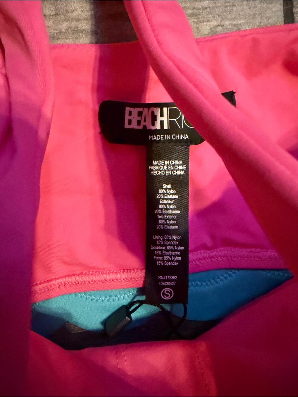 NWT Beach Riot Marin Bikini Top - Picture 2 of 2
